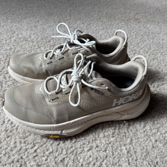 Hoka Transport GTX Women’s 6.5, Dune/Eggnog color - Picture 8 of 10